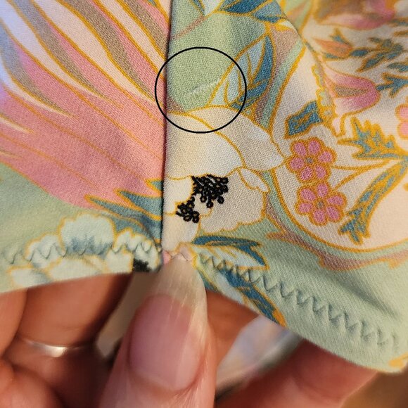 Spell Cloud Dancer Tie Up One Piece Sage XS b126 - Picture 16 of 16